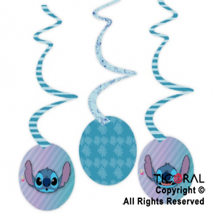 STITCH COLGANTE ESPIRAL x 6